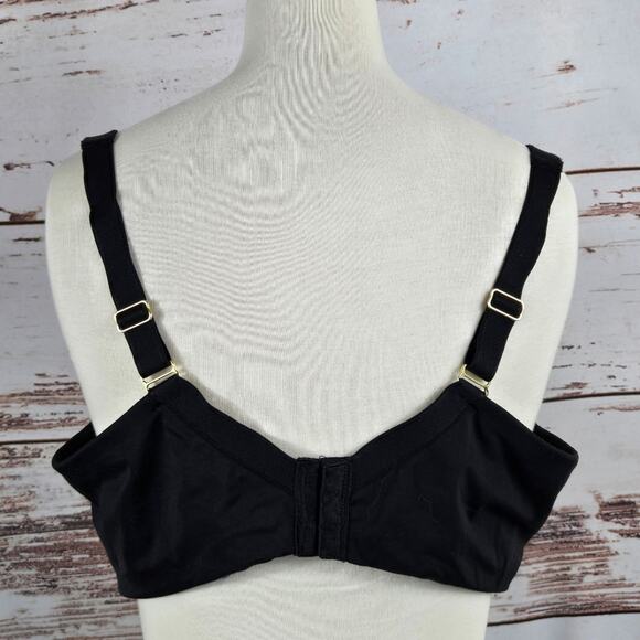 Soma Embraceable Perfect Coverage Bra Black Size 40DD - Picture 3 of 4